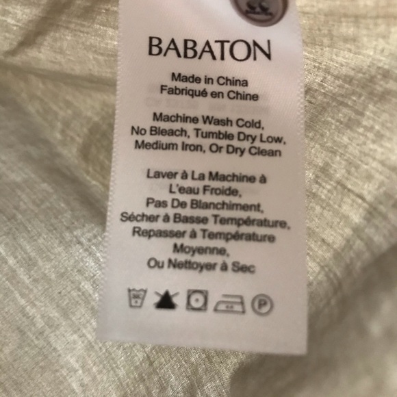 BABATON | ARITZIA Niki Poplan Blouse Top Cotton - Picture 5 of 6